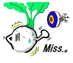 D-Radish sticker #9328159