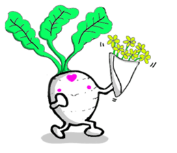 D-Radish sticker #9328160