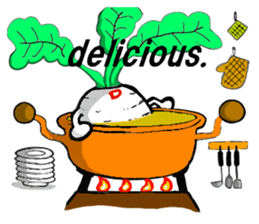 D-Radish sticker #9328161