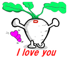 D-Radish sticker #9328162