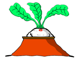 D-Radish sticker #9328163