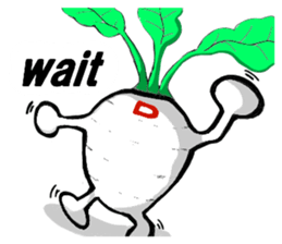 D-Radish sticker #9328164