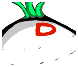 D-Radish sticker #9328165