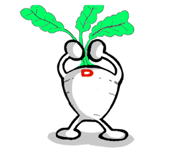 D-Radish sticker #9328166
