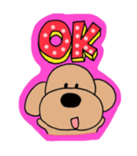 american toy poodle sticker #9328248