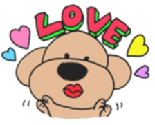 american toy poodle sticker #9328258