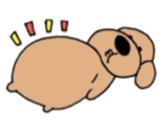 american toy poodle sticker #9328262