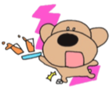 american toy poodle sticker #9328265