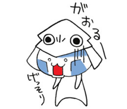 Squid cowl 2 sticker #9328299