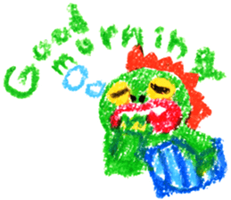 Crayonsaurus sticker #9328889