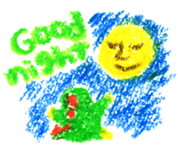 Crayonsaurus sticker #9328890