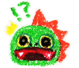 Crayonsaurus sticker #9328899