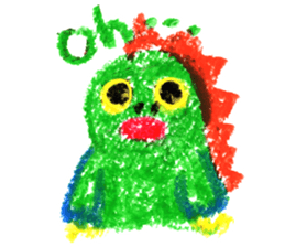 Crayonsaurus sticker #9328901