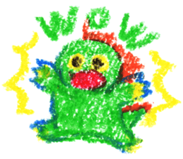 Crayonsaurus sticker #9328902