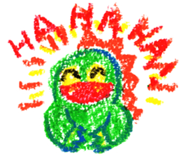 Crayonsaurus sticker #9328904