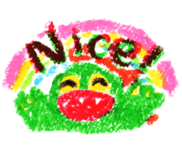 Crayonsaurus sticker #9328906