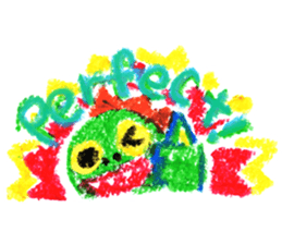 Crayonsaurus sticker #9328907