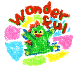 Crayonsaurus sticker #9328908