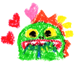 Crayonsaurus sticker #9328913