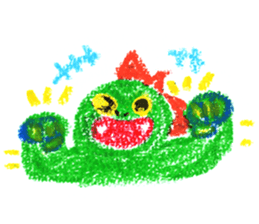 Crayonsaurus sticker #9328917