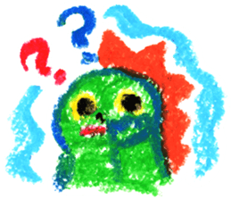 Crayonsaurus sticker #9328920