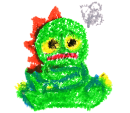 Crayonsaurus sticker #9328922