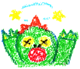 Crayonsaurus sticker #9328926