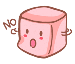 Pink Mallow - chan sticker #9329015