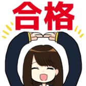 kawaii Japan of active high school girls sticker #9329326