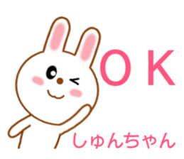 Sticker to send Syun-chan sticker #9329340