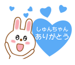 Sticker to send Syun-chan sticker #9329344