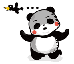 dorky Panda sticker #9329610