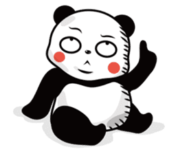 dorky Panda sticker #9329614