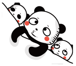 dorky Panda sticker #9329623