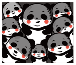 dorky Panda sticker #9329629