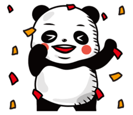 dorky Panda sticker #9329630