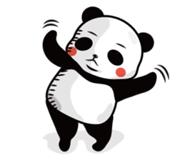 dorky Panda sticker #9329638