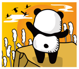 dorky Panda sticker #9329646