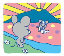 Rat and Kitten. sticker #9329682