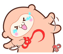 The Wishful RuYi Monkeys From Sitara sticker #9330049