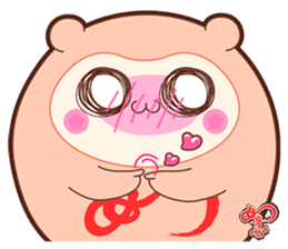 The Wishful RuYi Monkeys From Sitara sticker #9330075