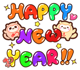 The Wishful RuYi Monkeys From Sitara sticker #9330086