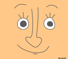 Morse Face sticker #9330102