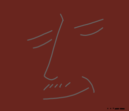 Morse Face sticker #9330116