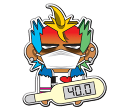 TETURO.sometimes the justice's hero sticker #9330294