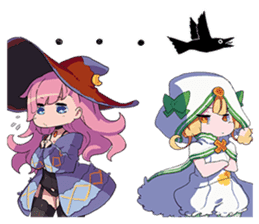 Witch Sisters - Rin & Luna sticker #9330481