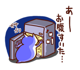 the pad of cat @ Diet sticker #9330667