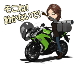 Bustling people touring sticker #9331088