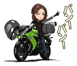 Bustling people touring sticker #9331089