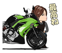 Bustling people touring sticker #9331121